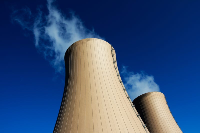 Stock photo of nuclear power plant