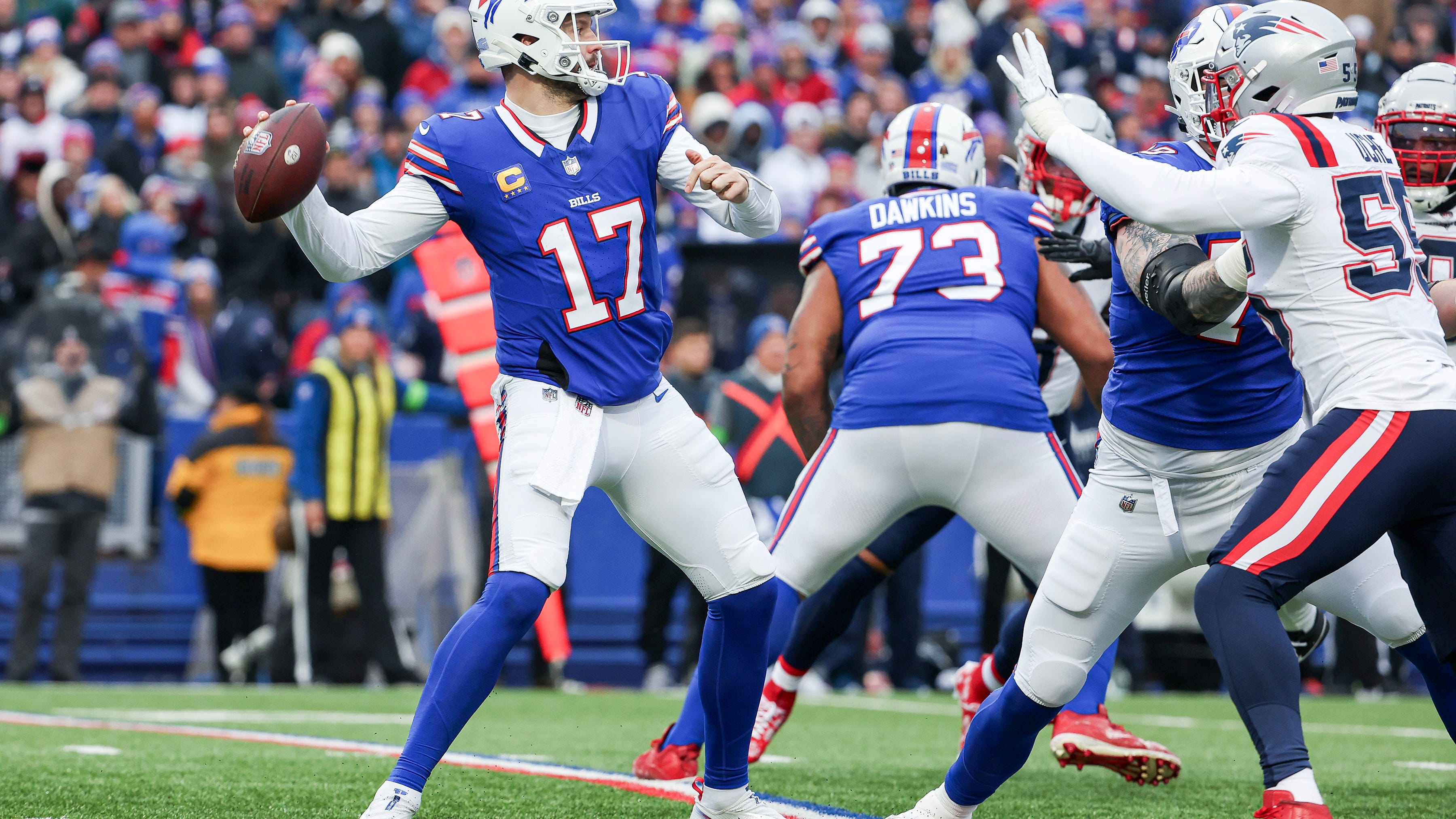 NFL flexes Sunday's Bills-Patriots matchup to 4:25 p.m. EST