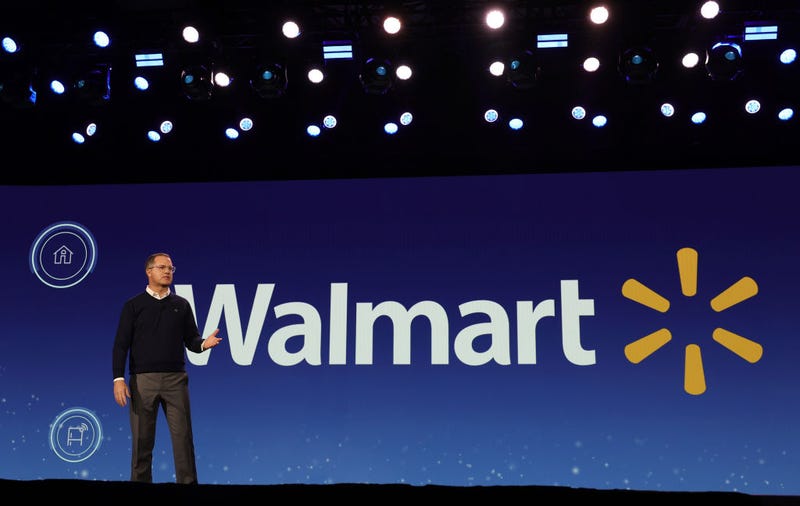 Walmart Inc. President and CEO Doug McMillon delivers a keynote address during CES 2024 at The Venetian Resort Las Vegas on January 9, 2024 in Las Vegas, Nevada. 
