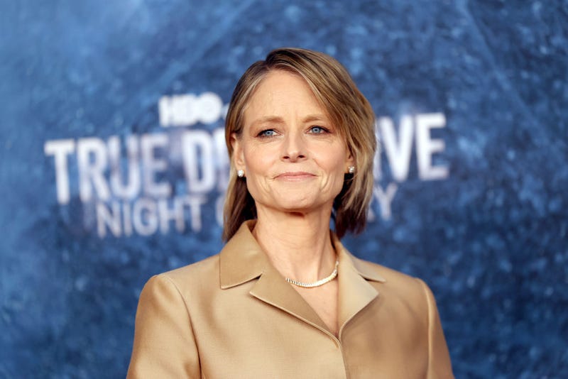 Jodie Foster attends the Los Angeles premiere of Warner Bros.' "True Detective: Night Country" at Paramount Theatre on January 09, 2024 in Los Angeles, California.