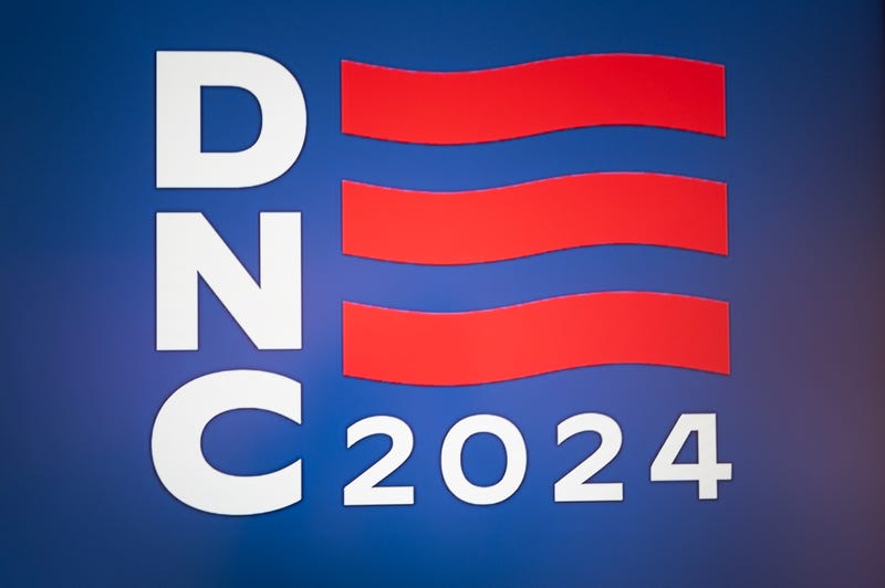  logo for the 2024 Democratic National Convention