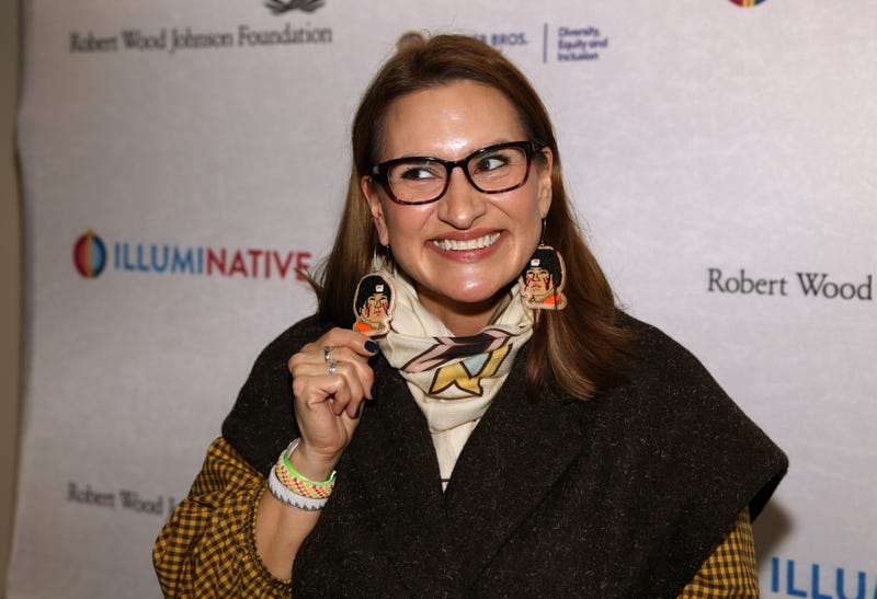 Lt. Gov. Peggy Flanagan attends Indigenous House: Sundance Film Festival 2024 at David Beavis Fine Art on January 19, 2024 in Park City, Utah.