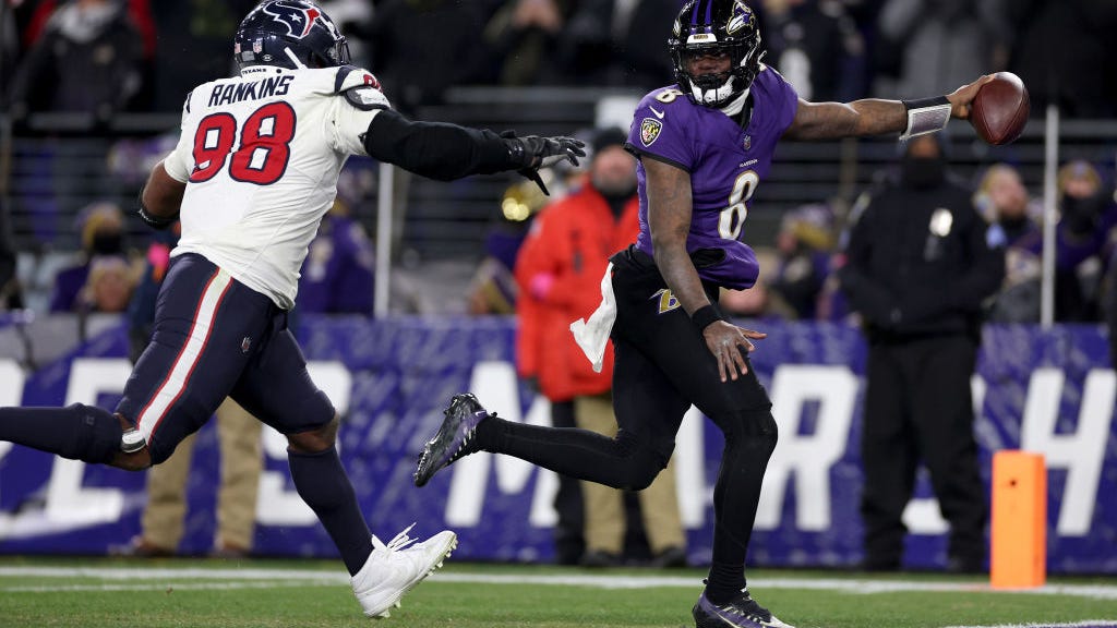 Texans fall to Ravens 34-10 in AFC divisional round