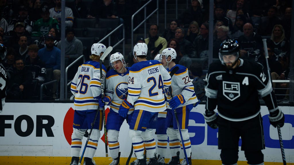 JJ Peterka scores twice as Sabres rally for 5-3 victory over Kings