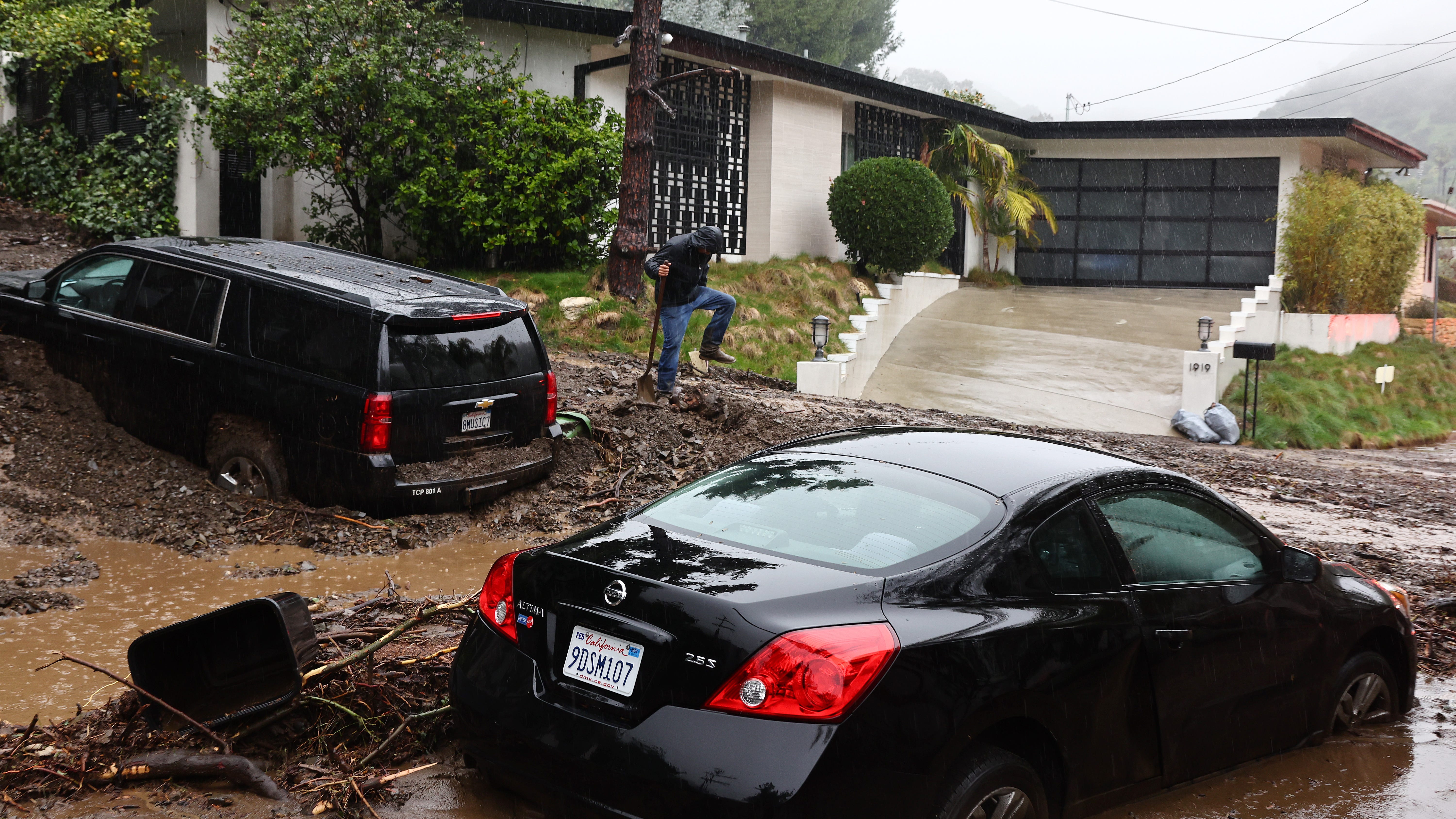Landslide risks high as another storm approaches Southern California