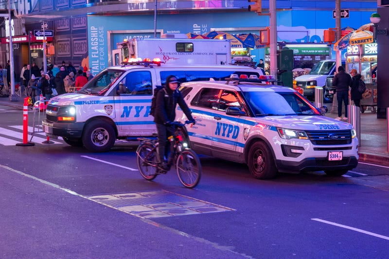 Police are investigating the stabbing of a 14-year-old boy near Times Square on Wednesday evening