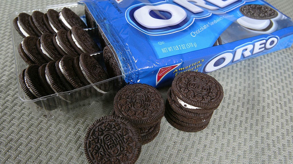 Oreo and Ritz crackers team up to form a new combo treat for a limited time
