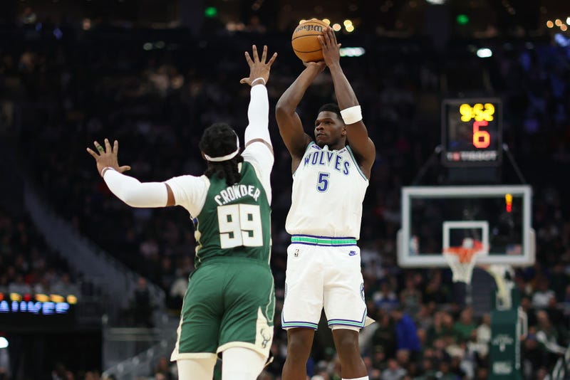 Minnesota Timberwolves, Anthony Edwards, Milwaukee Bucks, NBA Basketball