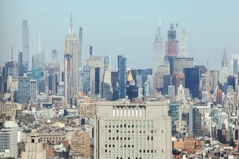 A view of the Midtown Manhattan skyline on February 12, 2024