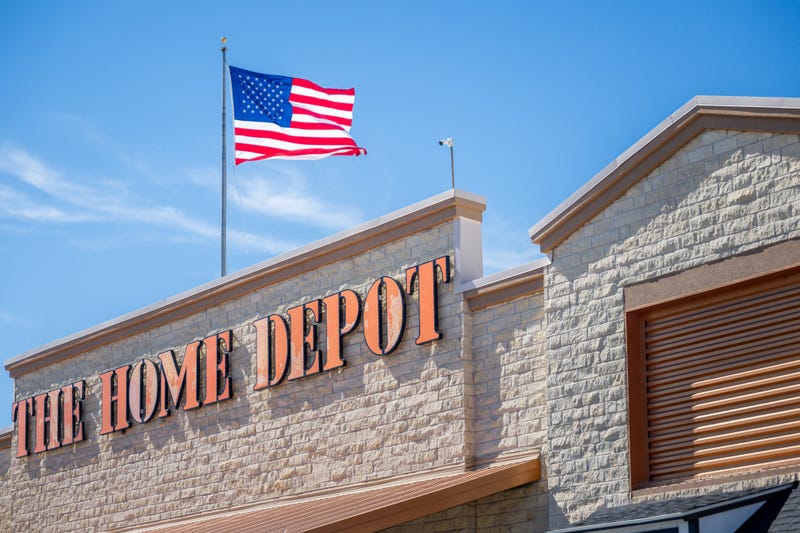 Home Depot store sign