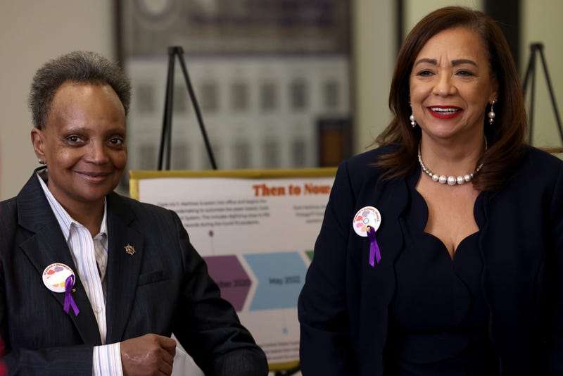 Iris Martinez at news conference