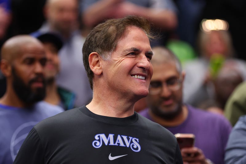 CHICAGO, ILLINOIS - MARCH 11: Mark Cuban of the Dallas Mavericks looks on during the first half against the Chicago Bulls at the United Center on March 11, 2024 in Chicago, Illinois. NOTE TO USER: User expressly acknowledges and agrees that, by downloading and or using this photograph, User is consenting to the terms and conditions of the Getty Images License Agreement. (Photo by Michael Reaves/Getty Images)