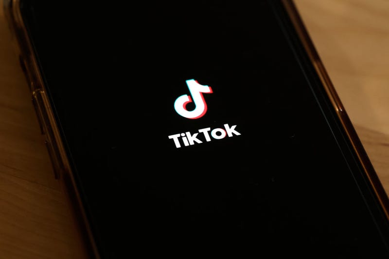 In this photo illustration, the TikTok app is seen on a phone on March 13, 2024 in New York City. 