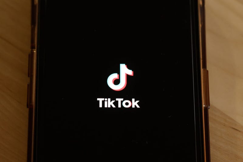 In this photo illustration, the TikTok app is seen on a phone on March 13, 2024 in New York City. Congress is set to vote and pass a bill that could ban the popular app TikTok nationwide and be sent to the Senate for a vote. The bill would force the Chinese firm ByteDance to divest from TikTok and other applications that it owns within six months after passage of the bill or face a ban. Lawmakers argue that ByteDance is beholden to the Chinese government making the app a national security threat. (Photo Illustration by Michael M. Santiago/Getty Images)