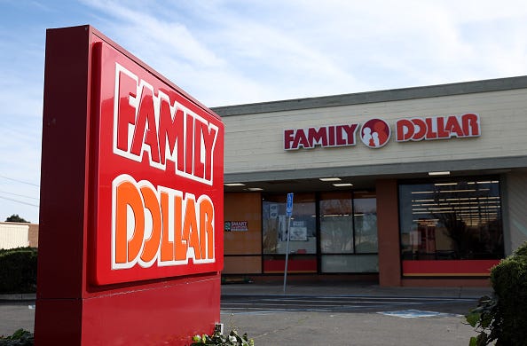Family dollar store