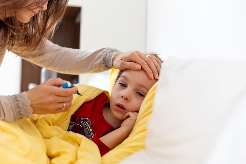 Getty Images - sick child