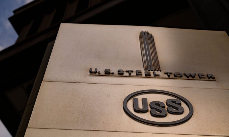 A general view of the exterior of the U.S. Steel Tower, headquarters of USX Steel, on March 20, 2024 in Pittsburgh, Pennsylvania.