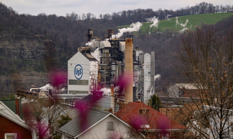 A general view of the exterior of the U.S. Steel Clairton Coke Plant