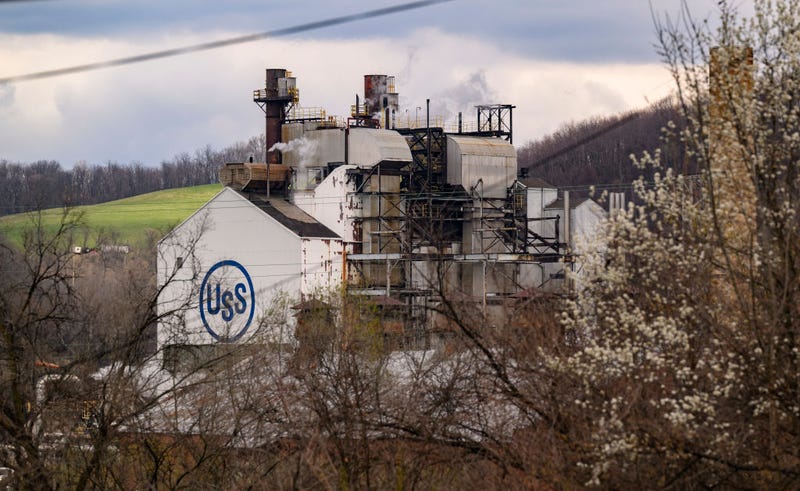 A general view of the exterior of the U.S. Steel Clairton Coke Plant