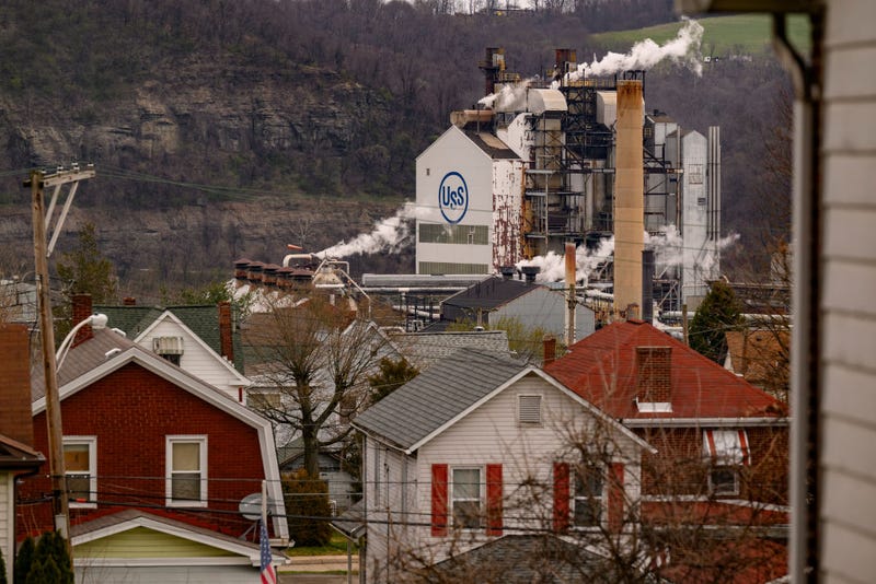 A general view of the exterior of the U.S. Steel Clairton Coke Plant, on March 20, 2024