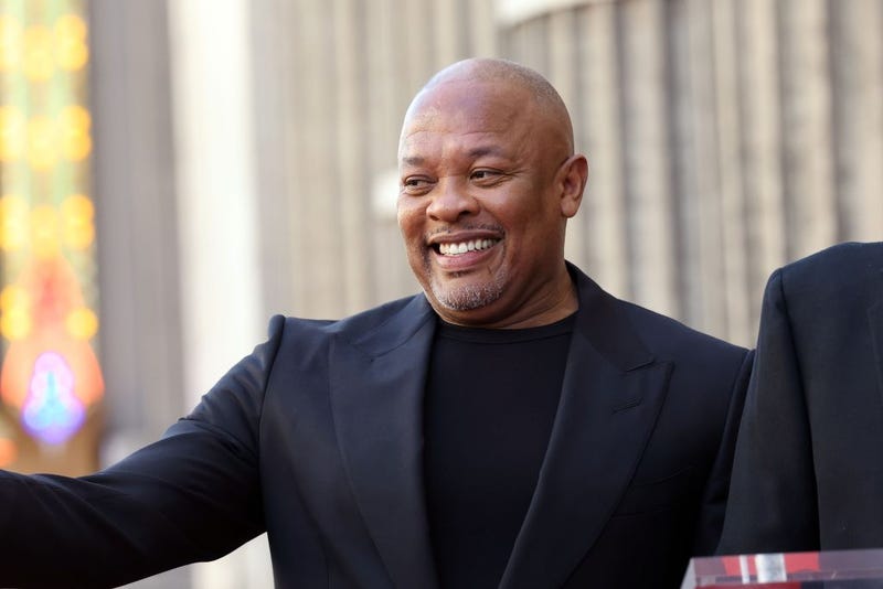 Honoree Dr. Dre onstage during the Hollywood Walk of Fame Star Ceremony for Dr. Dre on March 19, 2024 in Hollywood, California.