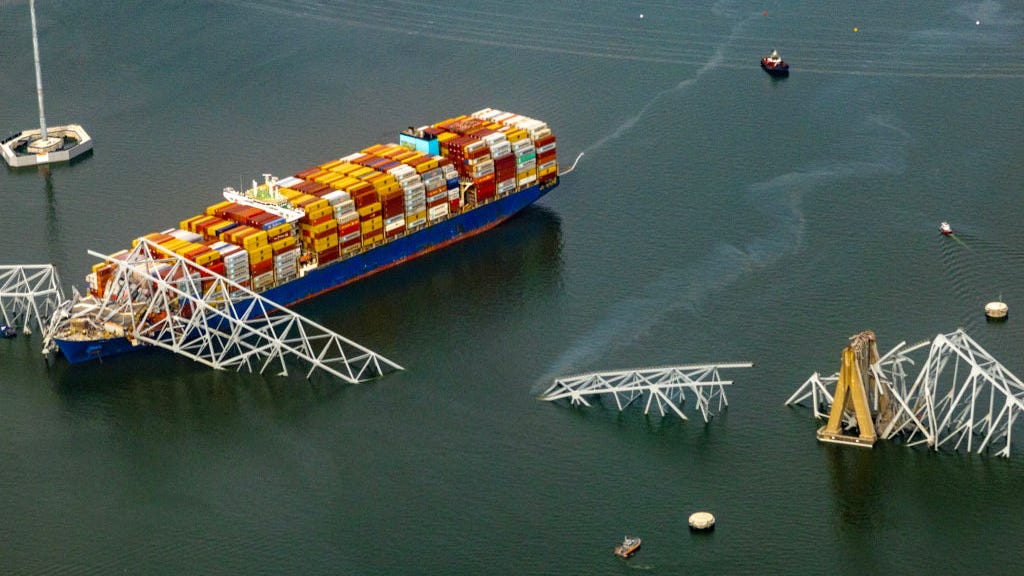PHOTOS: Baltimore bridge collapse
