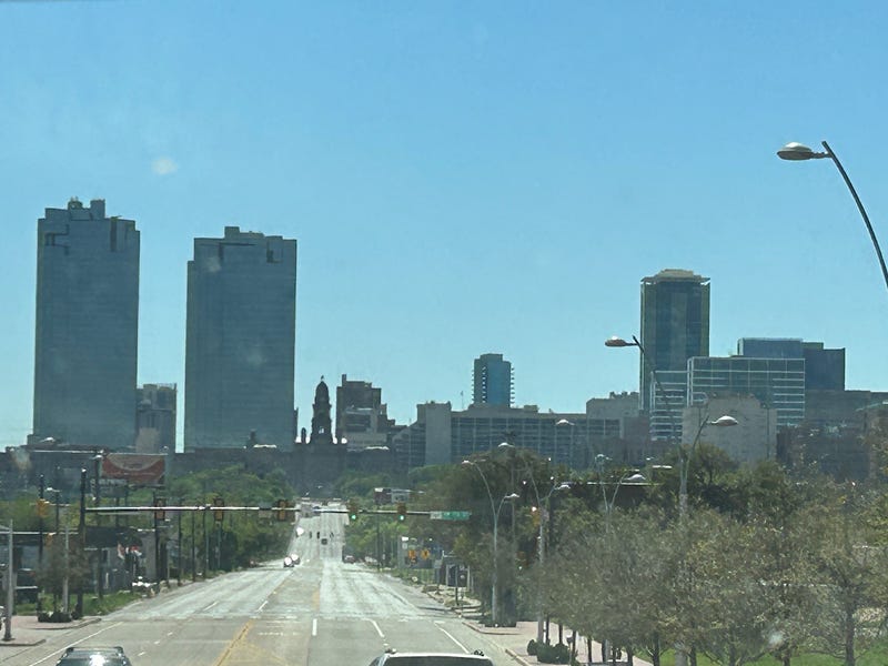 Fort Worth city skyline