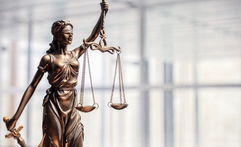 Stock image of Lady Justice