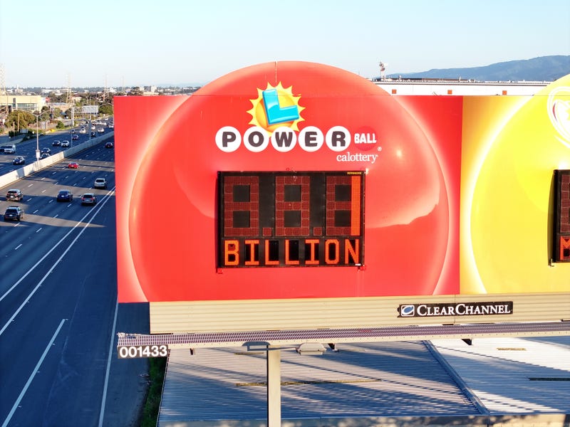 Powerball sign