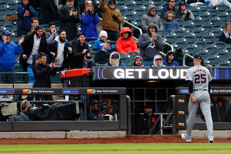 Matt Manning leaves after 5.2 innings of no-hit baseball