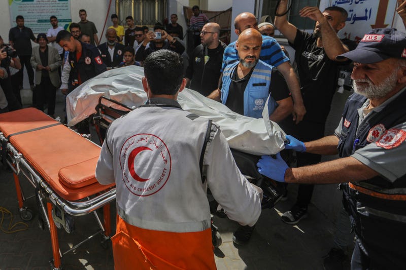 Gaza deaths of aid workers