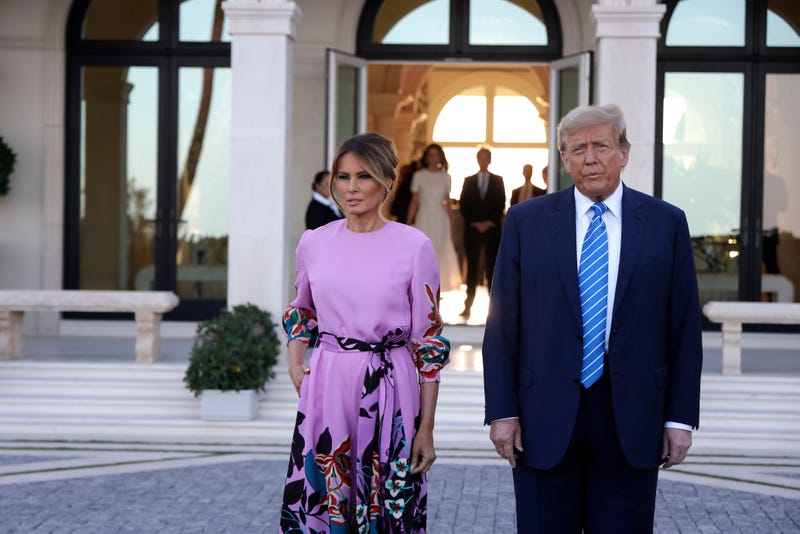 Melania and Donald Trump