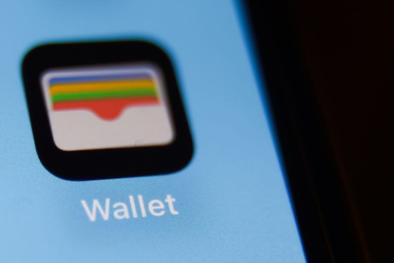 Apple Wallet icon displayed on a phone screen