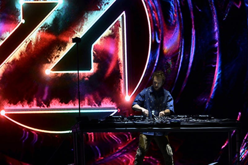 ZEDD performs onstage during the 2024 March Madness Music Festival at Margaret T. Hance Park on April 5, 2024, in Phoenix, Arizona.