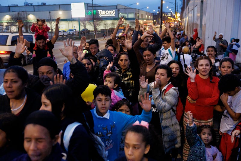 Migrants on the West Side