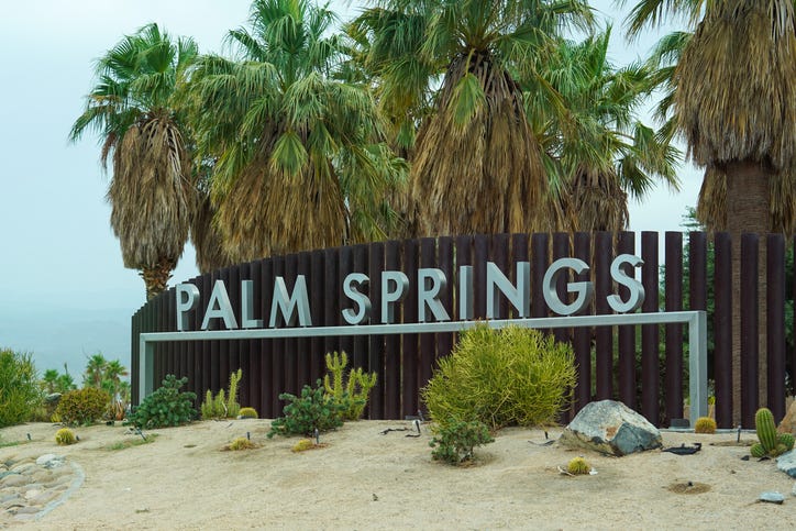 Palm Springs sign 