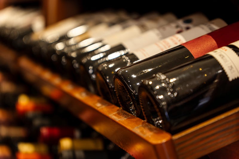 Wine bottles