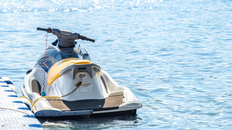Jet ski in water