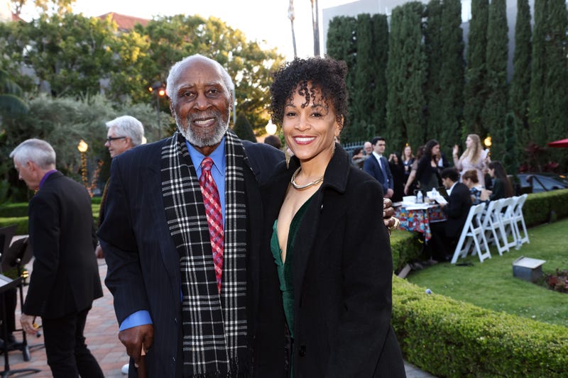Nate Holden and Erika Alexis attend the Heart Of Los Angeles (HOLA)'s 35th Anniversary Gala: Celebration Of The Heart on April 11, 2024 in Los Angeles, California.
