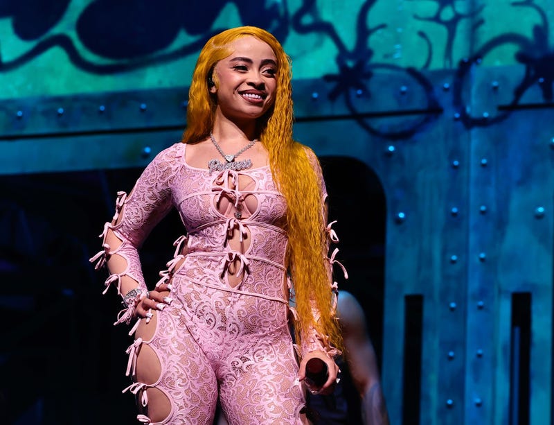 Ice Spice performs at the Sahara Tent during the 2024 Coachella Valley Music and Arts Festival at Empire Polo Club on April 20, 2024 in Indio, California.