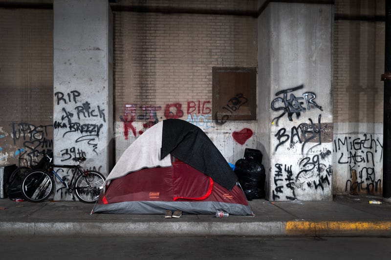 homeless encampment