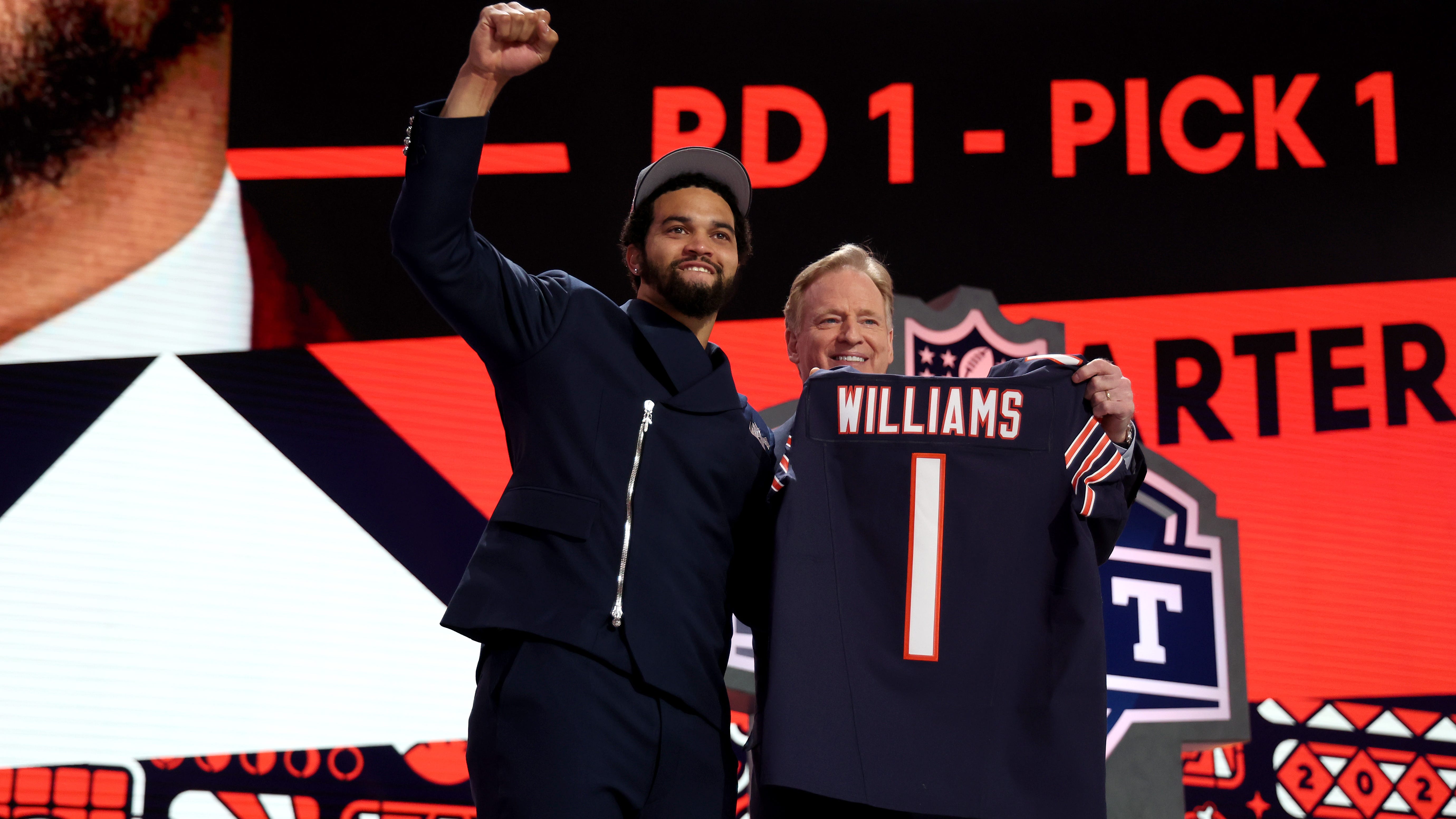 Bears select USC quarterback Caleb Williams with No. 1 overall pick in 2024 NFL Draft