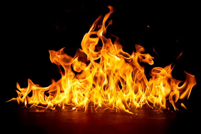 A stagnant fire.