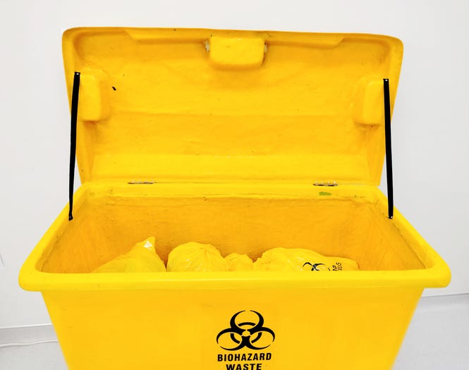 Bio-hazard waste