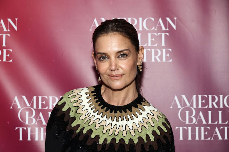 Katie Holmes attends the American Ballet Theatre Spring Gala at Cipriani 42nd Street on May 14, 2024