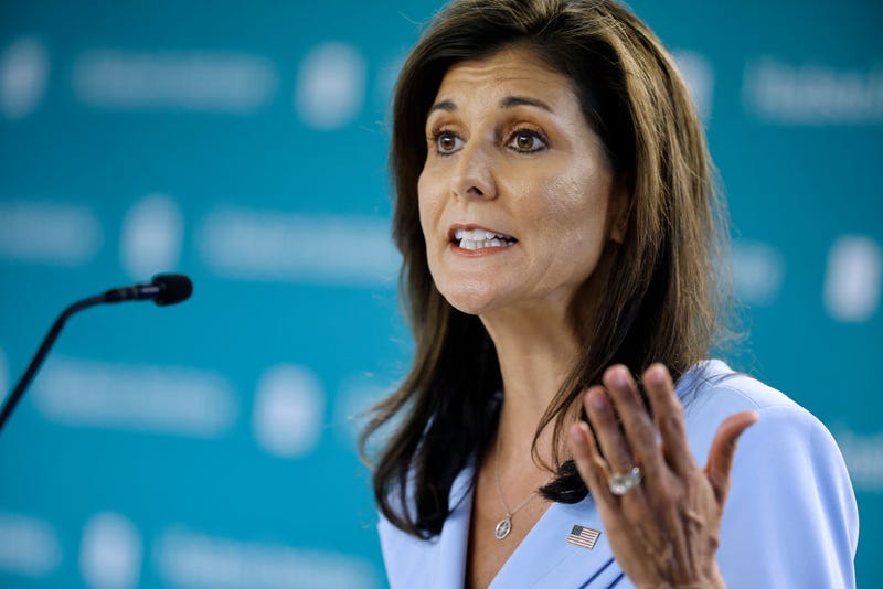 Former U.N. Ambassador Nikki Haley announced that she would vote for former President Donald Trump during an event at the Hudson Institute on May 22, 2024 in Washington, DC. 