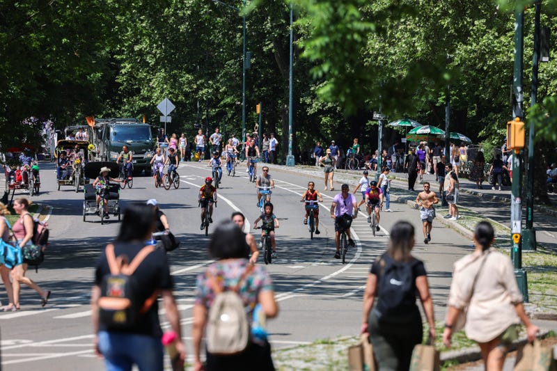 Parkgoers have expressed concerns that about the redesign of drives in the park, including the elimination of walk signals