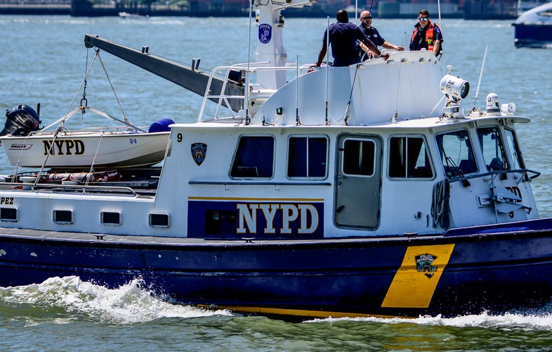 The man was initially arrested by the NYPD's Harbor Unit on Saturday after he took a naked joyride on the Hudson River, police said