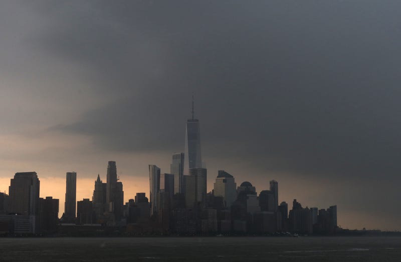 aStorms are expected in New York City on Friday night