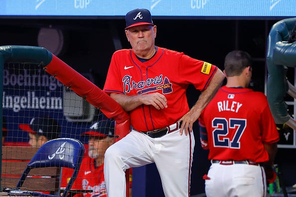 Brian Snitker says Braves are not playing to win the Wild Card, they're playing to win the NL East